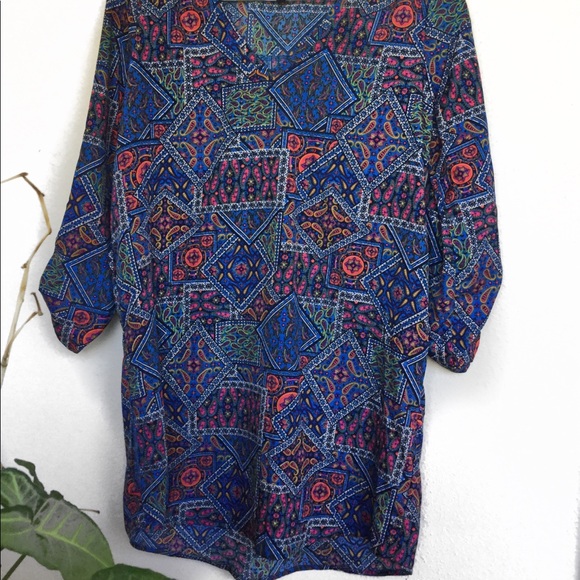 Beautiful Paisley Tunic Dress - Picture 1 of 4